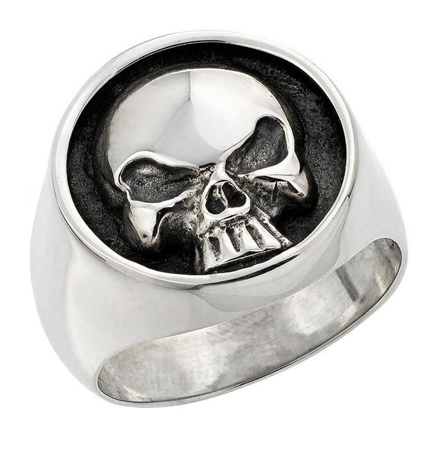 Solid Skull Ring